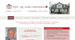 Desktop Screenshot of leiber-immobilien.de